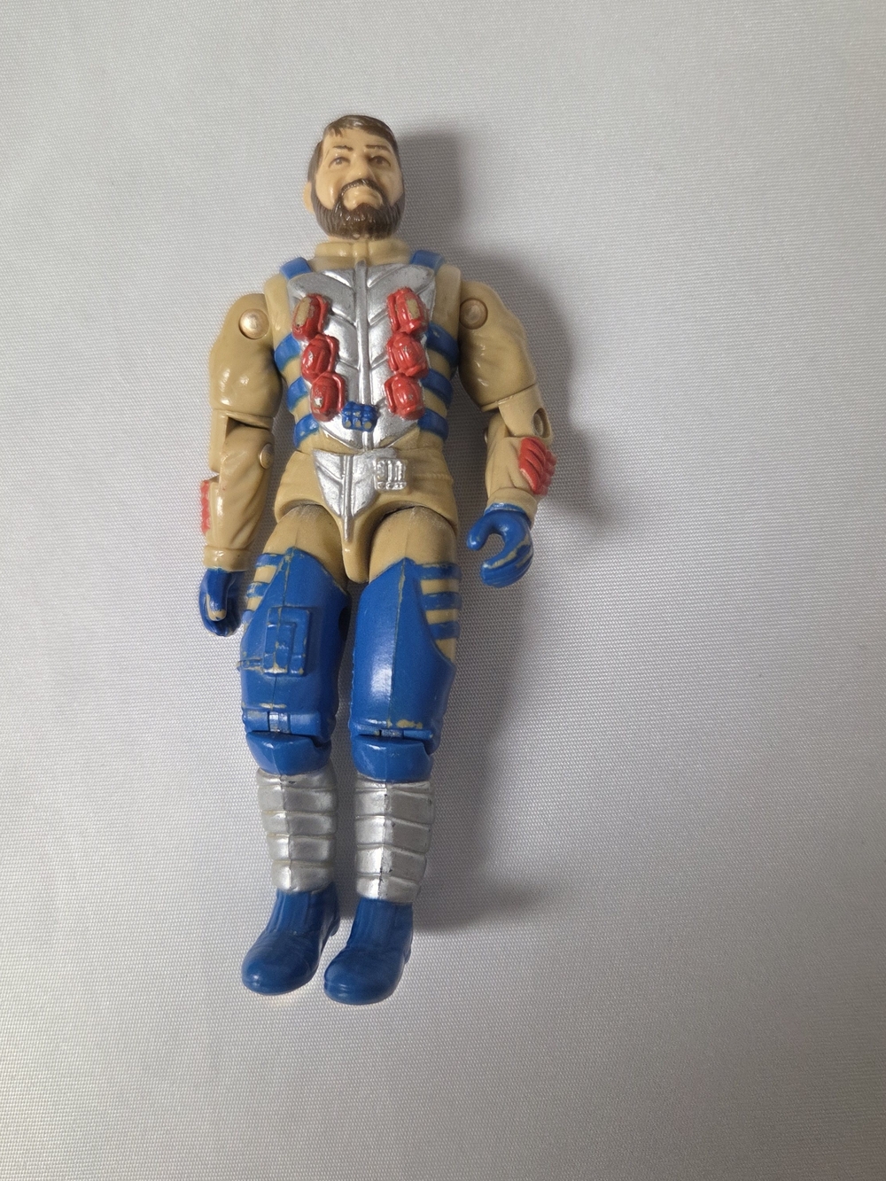 Vintage GI Joe Star Brigade Ozone Astro Infantry Trooper Figure